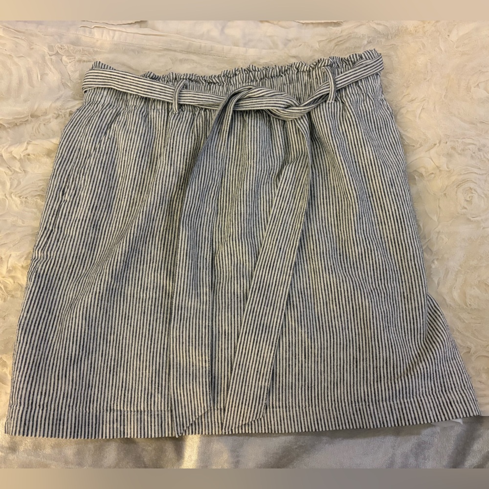Jcrew striped skirt